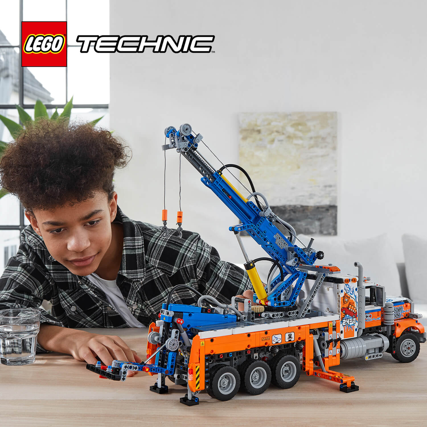 Postavte si výkonný odtahový vůz LEGO® Technic